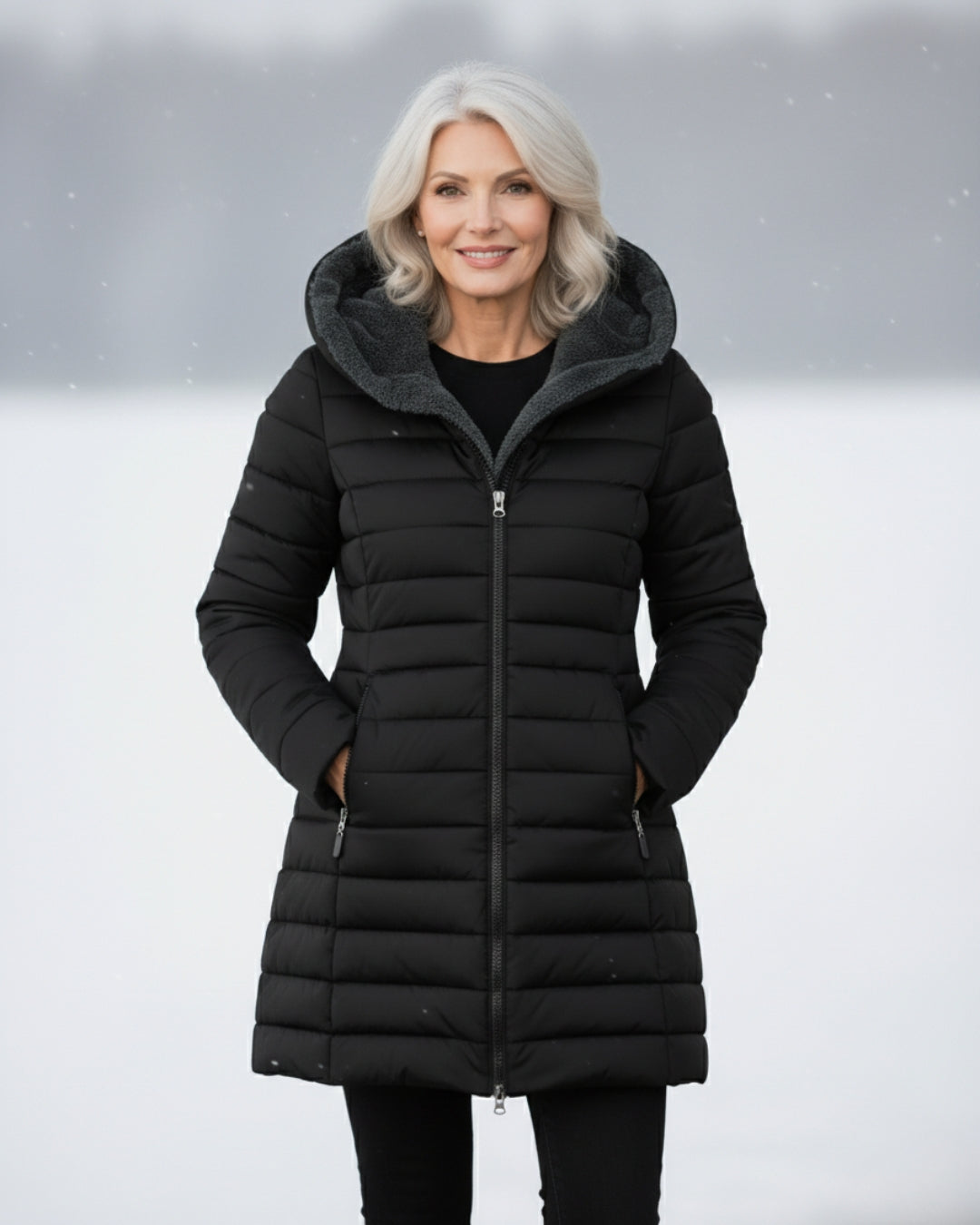 Grace – Sıcak Polar Astarlı Şişme Mont