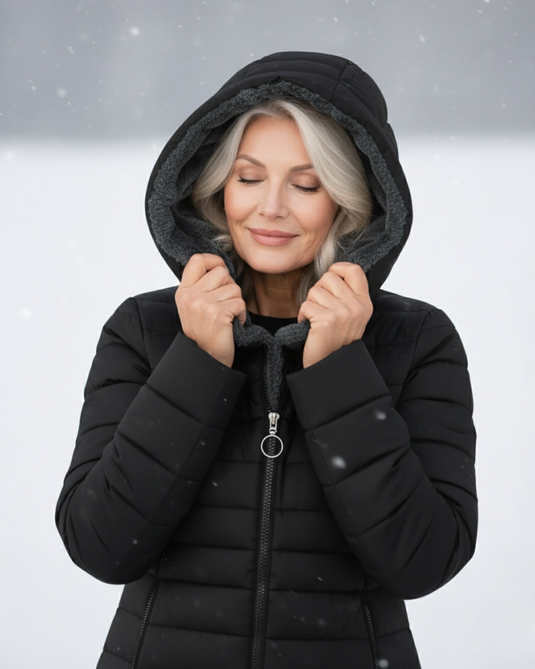 Grace – Sıcak Polar Astarlı Şişme Mont