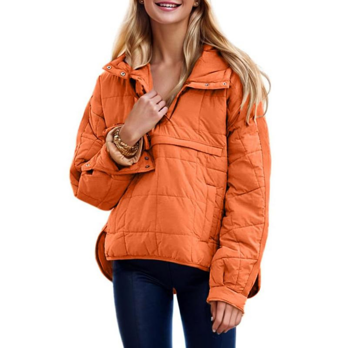 FARRELL™ – Oversize Kapüşonlu Üstten Giyilen Ceket