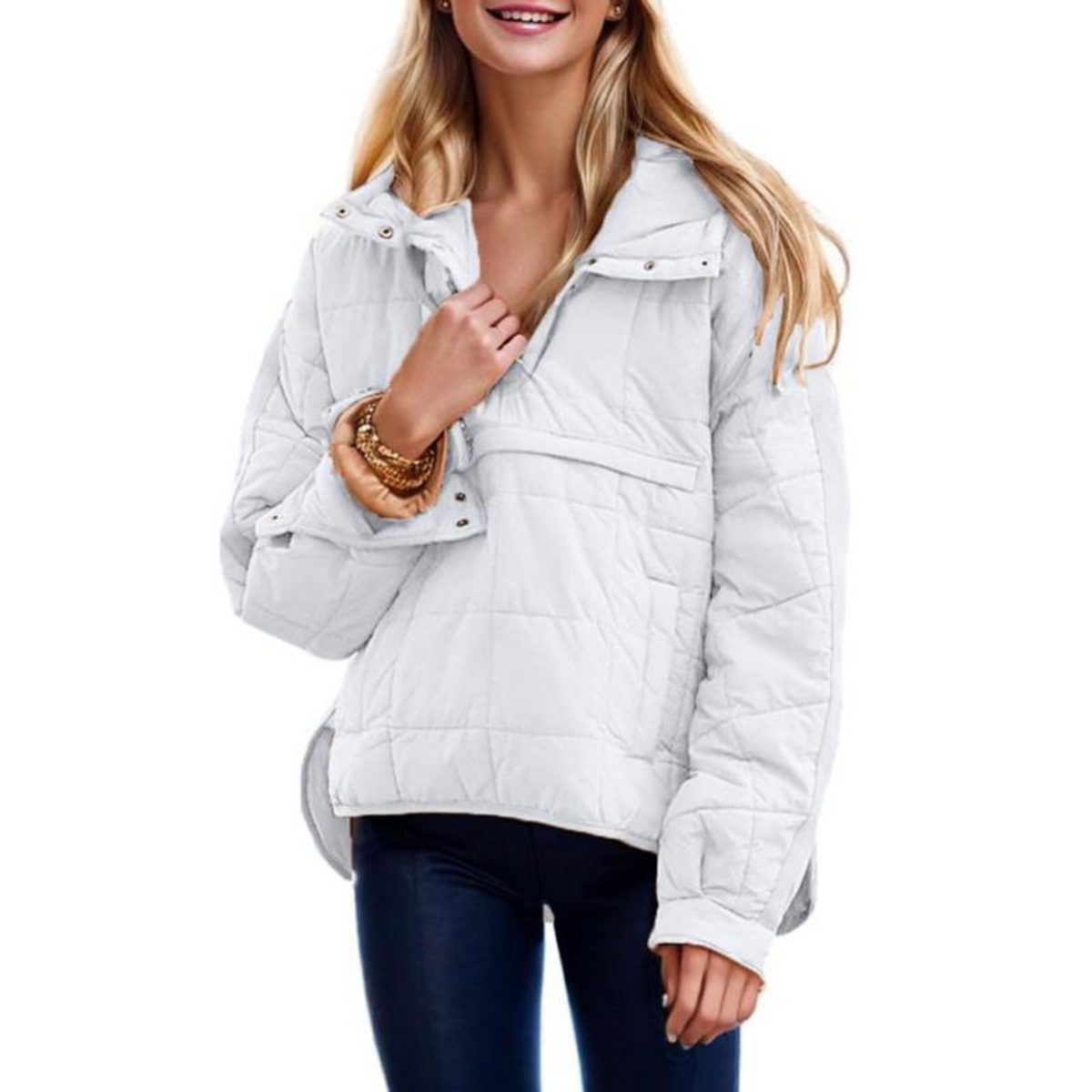 FARRELL™ – Oversize Kapüşonlu Üstten Giyilen Ceket