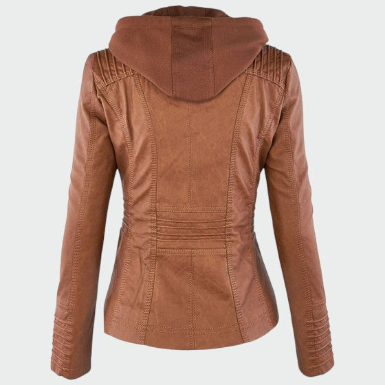 Gia – Deri Biker Ceket