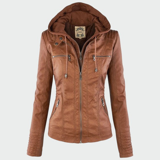Gia – Deri Biker Ceket